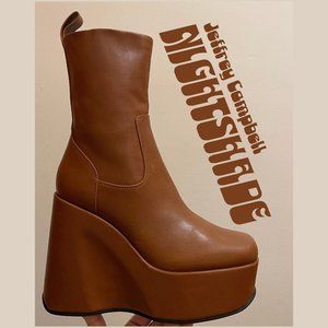 Jeffrey Campbell Brown Wedges